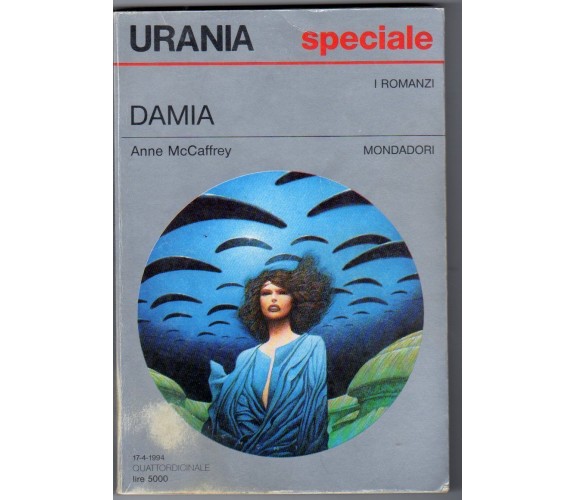 URANIA 1229 speciale DAMIA Anne McCaffrey 1994