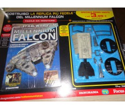 USCITA N°1 STAR WARS COSTRUISCI IL TUO MILLENNIUM FALCON FASCICOLO +PRIME PARTI