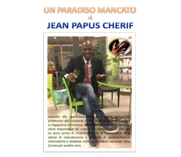 Un paradiso mancato  - di Jean Papus Cherif,  2018,  Youcanprint -ER