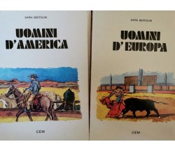 Uomini d’America + uomini d’Europa  di Daria Bertolini,  Cem  - ER