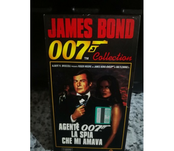 VHS film AGENTE 007 LA SPIA CHE MI AMAVA Fabbri Video -F