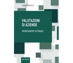 Valutazioni di aziende. Orientamenti di prassi di Daniele Balducci, 2020, Aed