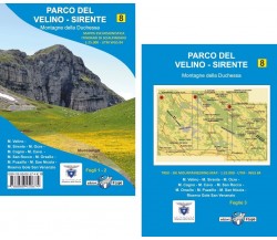 Velino-Sirente. Carta escursionistica del Parco Velino-Sirente. Con gli itinerar