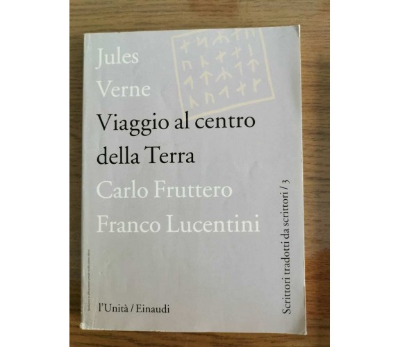 Viaggio al centro della Terra - J. Verne - L'Unità - 1996 - AR