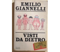 Visti da dietro di Emilio Giannelli, 1987, Bum Mondadori