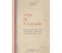 Vita di San Leucio a cura di Antonietta Cutillo di Bruno Gagliardi,  2021,  Youc