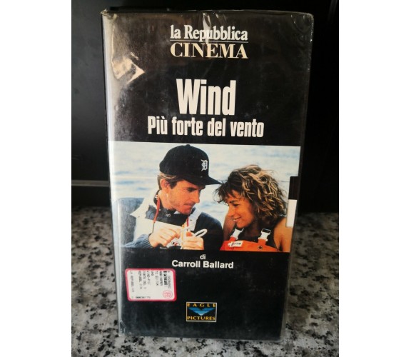 Wind Più forte del vento - vhs - 1994 -La repubblica -F