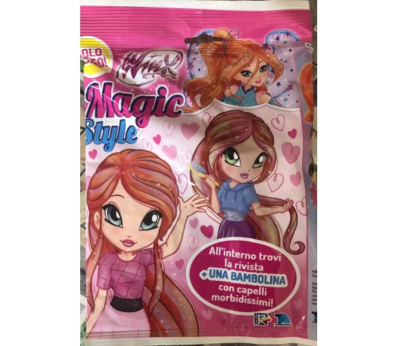 Winx Club Magic Style Rivista+Bambola di Tridimensional S.r.l., 2022, Rainbow