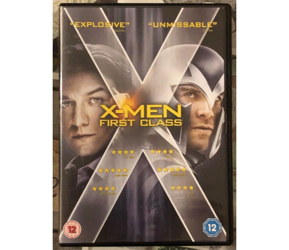 X-Men: First Class DVD di Matthew Vaughn, 2011 , 20th Century Fox