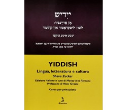 Yiddish di Sheva Zucker - giuntina, 2009