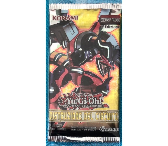 Yu-Gi-Oh Distruzione del circuito bustina con 9 carte di Kazuki Takahashi,  2019