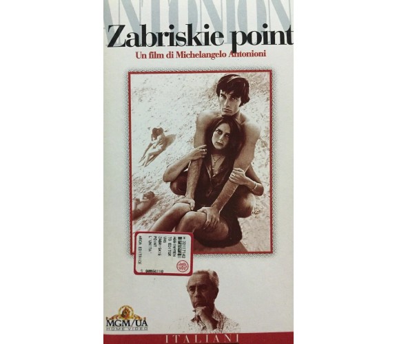 Zabriskie point - vhs -1997 - L'Unità -F