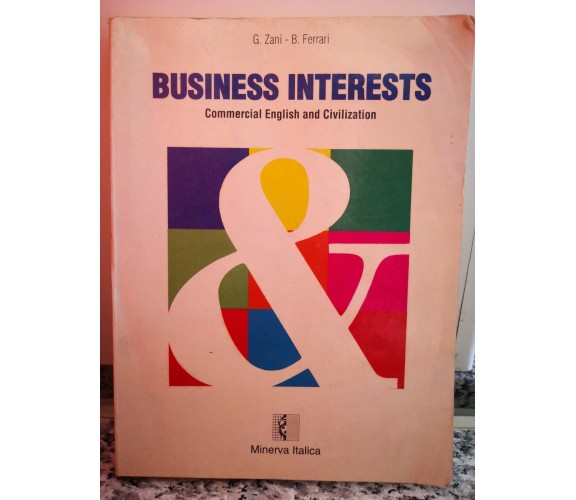  business interests commercial english civilization	 di Zani E Ferrari, 1996,-F