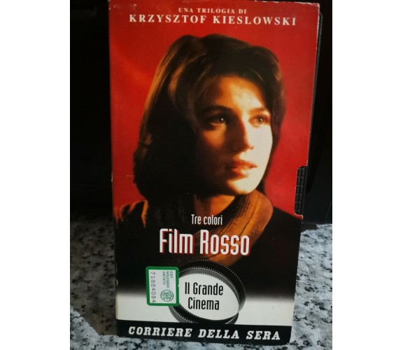 film Rosso - vhs - 1994 - corriere della sera -F