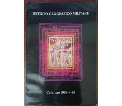 istituo geografico militare catalogo 1989-90 - AA.VV. - IGMI,1989 - A