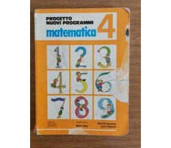 matematica 4 - AA.VV. - Istituto didattico editoriale - 1989 - AR