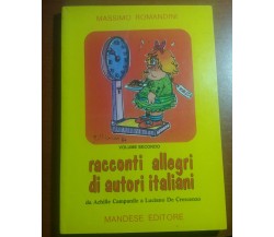 racconti allegri di autori italiani - massimo romandini - mandese- 1999 - M