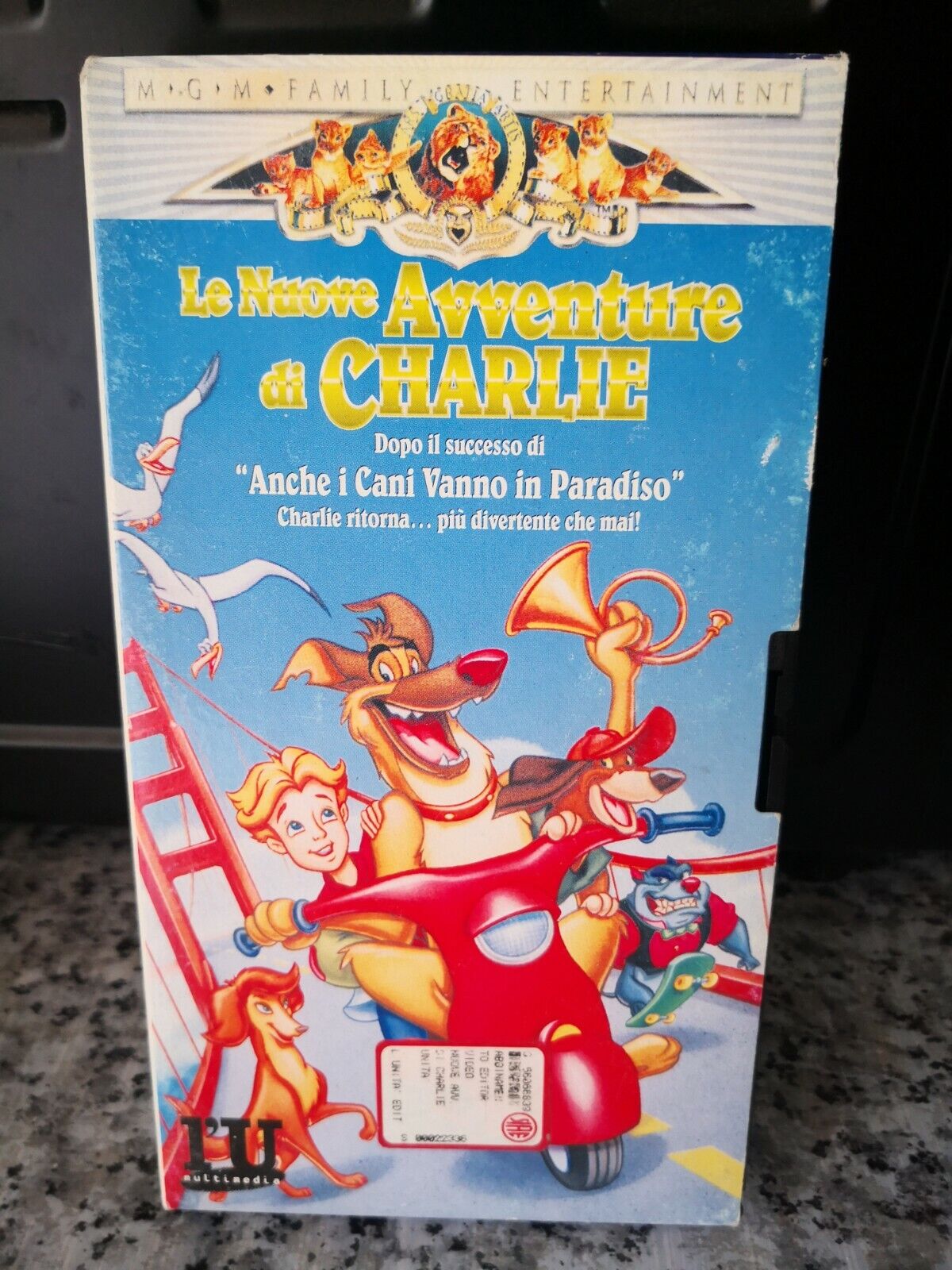 le nuove avventure di Charlie - vhs - 1998 - L'U Multimedia -F