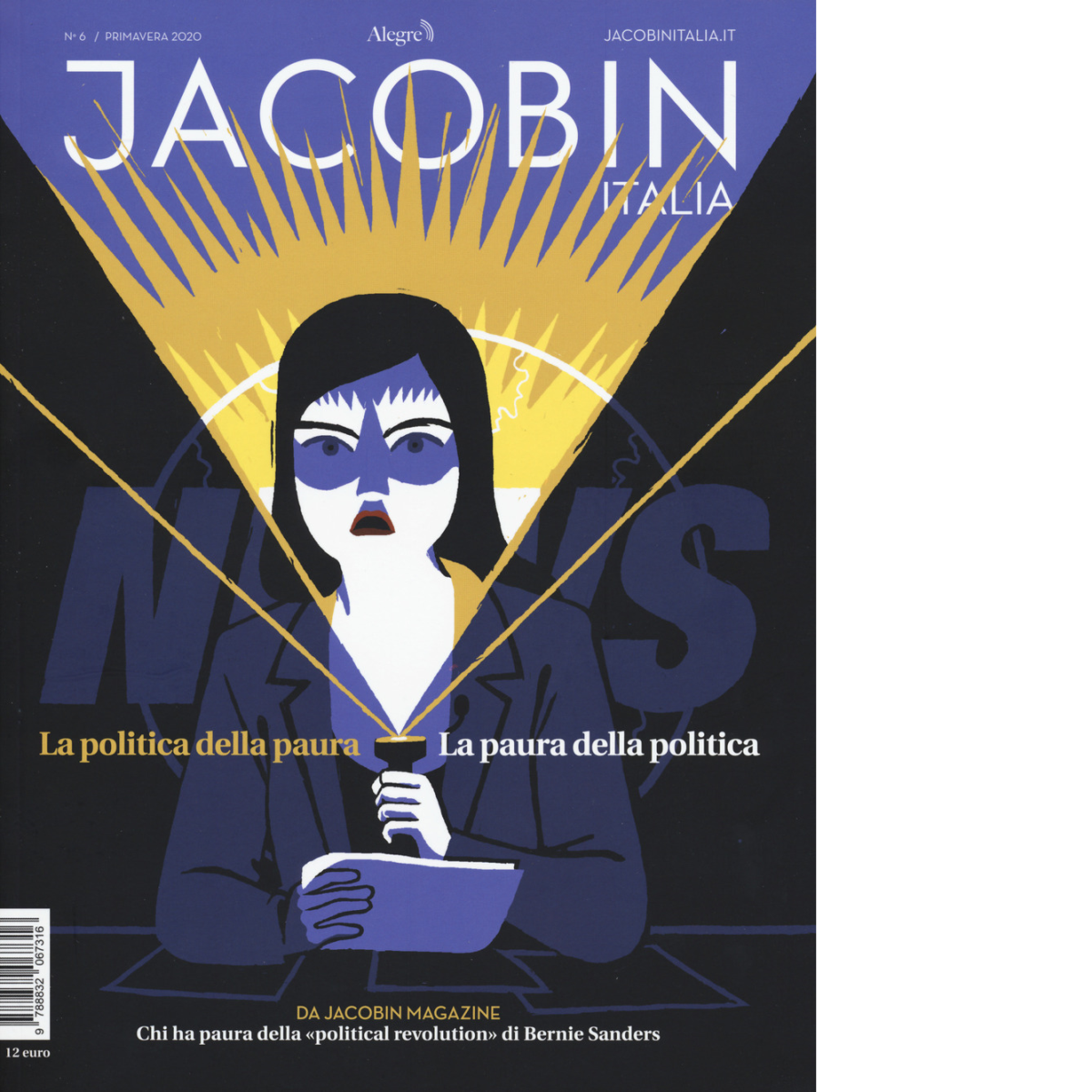 n.6 JACOBIN ITALIA - aa.vv. - edizioni alegre, 2019