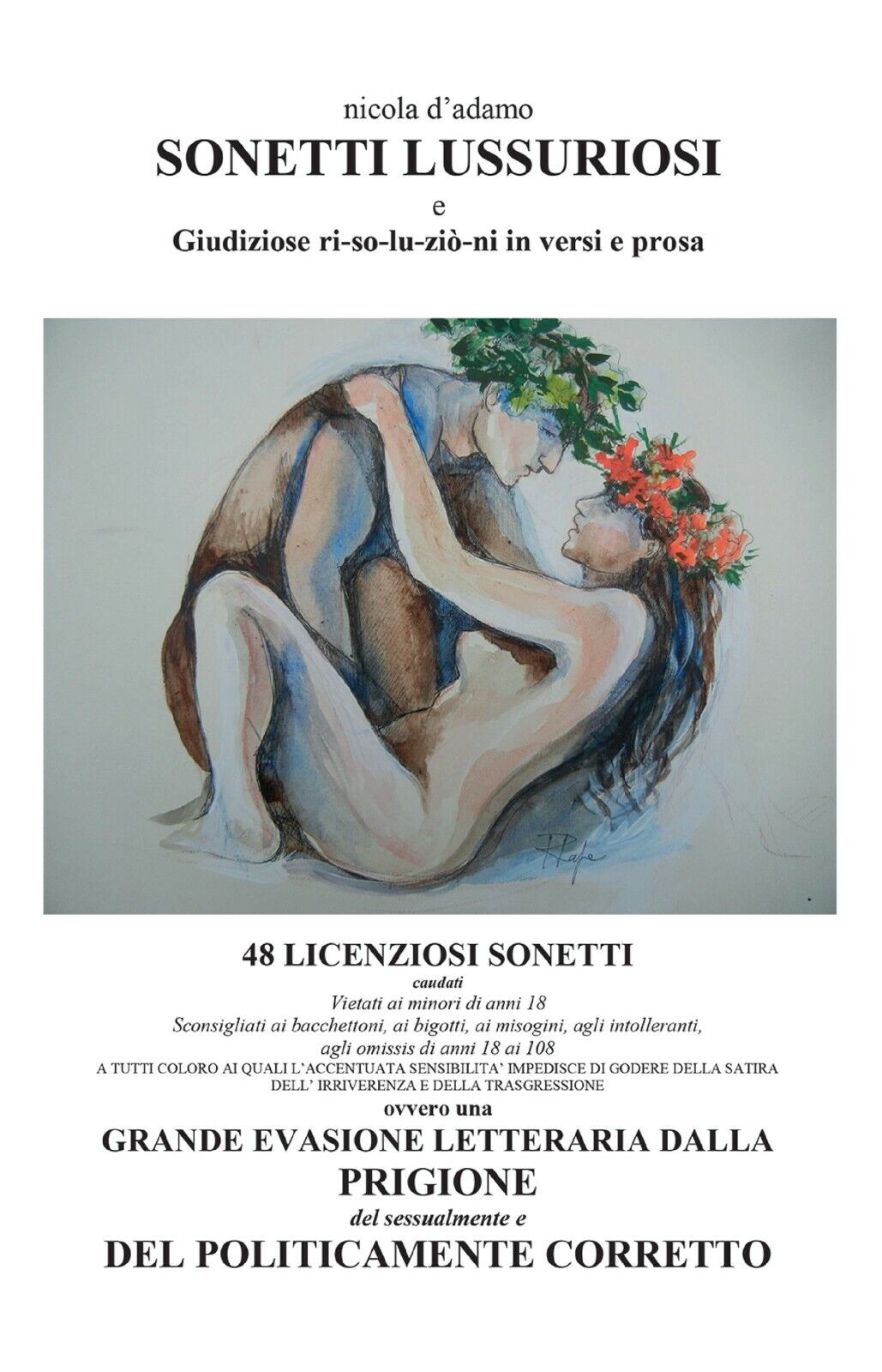 sonetti lussuriosi di Nicola d'Adamo,  2015,  Youcanprint